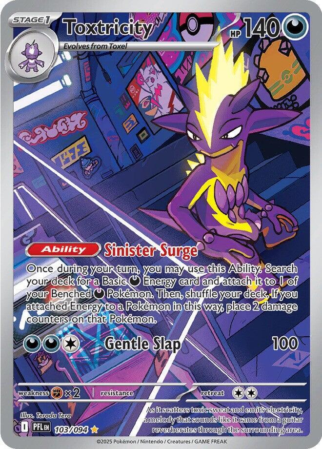 Toxtricity 103/094 (ME02: Phantasmal Flames)  - Holofoil | Good Games Morley