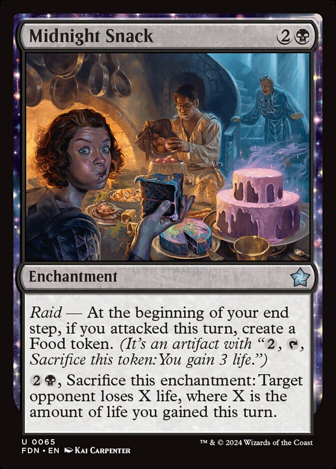 Midnight Snack 65/291 (Foundations)  - Foil | Good Games Morley