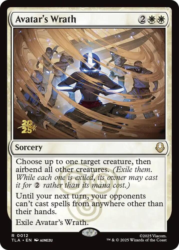 Avatar's Wrath 12s/88 (Prerelease Cards)  - PreRelease Foil | Good Games Morley