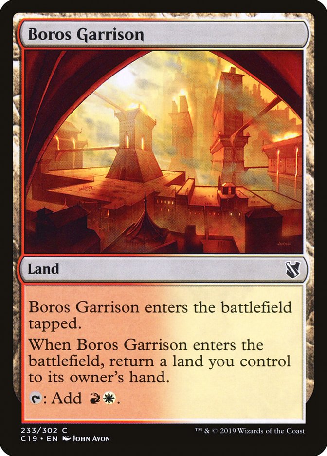 Boros Garrison 233/302 (Commander 2019)  | Good Games Morley