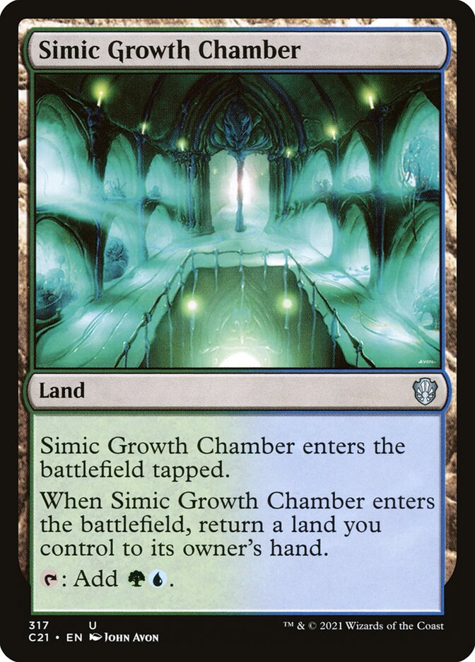 Simic Growth Chamber 317/81 (Commander 2021)  | Good Games Morley