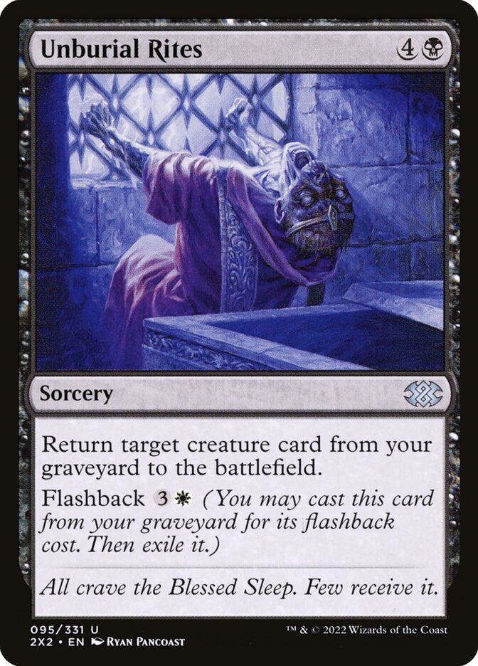 Unburial Rites 95/331 (Double Masters 2022)  - Foil | Good Games Morley