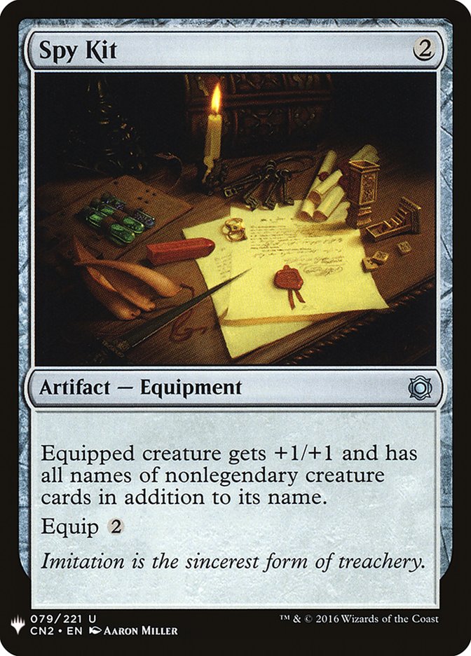 Spy Kit CN2-79/5075 (The List Reprints)  | Good Games Morley