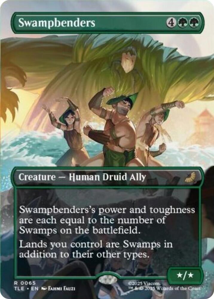 Swampbenders  65/317 (Avatar: The Last Airbender: Eternal-Legal)  - Borderless  | Good Games Morley