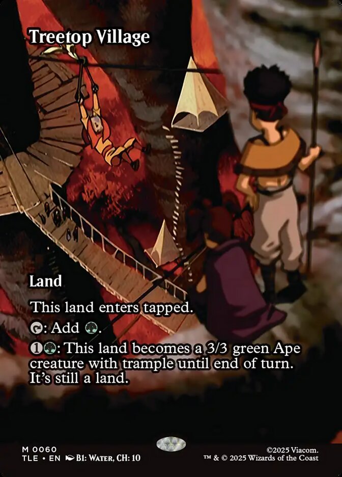 Treetop Village 60/317 (Avatar: The Last Airbender: Eternal-Legal)  - Borderless Foil | Good Games Morley