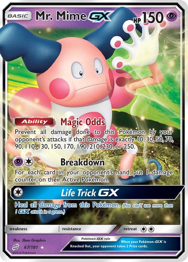 Mr. Mime GX 67/181 (SM - Team Up)  - Holofoil | Good Games Morley