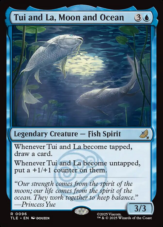Tui and La, Moon and Ocean 96/317 (Avatar: The Last Airbender: Eternal-Legal)  - Foil | Good Games Morley