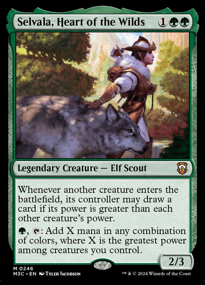 Selvala, Heart of the Wilds 246 (Commander: Modern Horizons 3)  | Good Games Morley