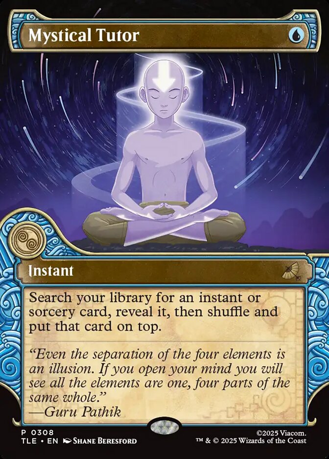 Mystical Tutor 308/317 (Avatar: The Last Airbender: Eternal-Legal)  - Showcase | Good Games Morley