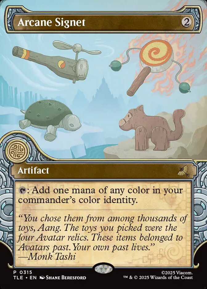Arcane Signet 315/317 (Avatar: The Last Airbender: Eternal-Legal)  - Showcase | Good Games Morley