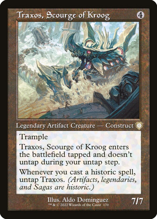 Traxos, Scourge of Kroog 170 (Commander: The Brothers' War)  | Good Games Morley
