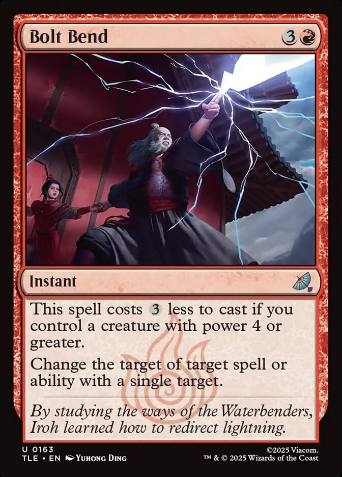 Bolt Bend 163/317 (Avatar: The Last Airbender: Eternal-Legal)  - Foil | Good Games Morley