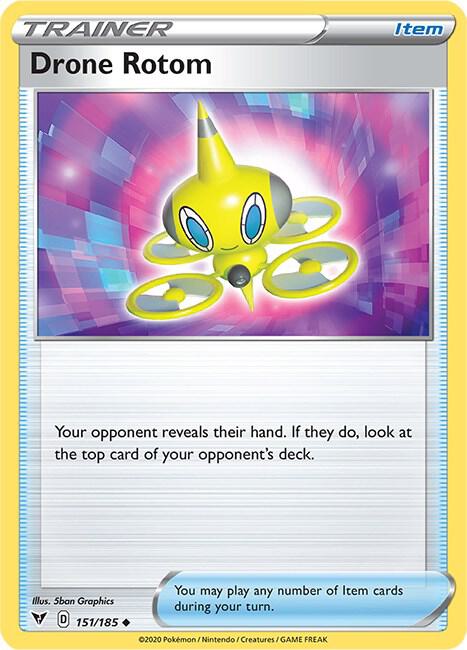Drone Rotom 151/185 (SWSH04: Vivid Voltage)  | Good Games Morley
