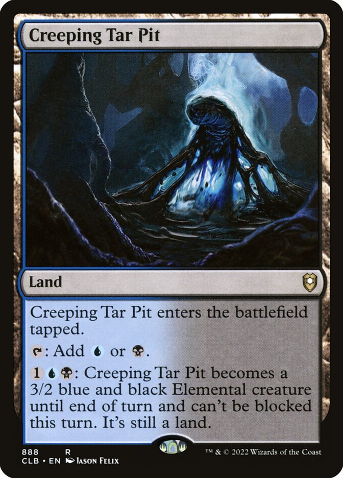 Creeping Tar Pit 888 (Commander Legends: Battle for Baldur's Gate)  | Good Games Morley