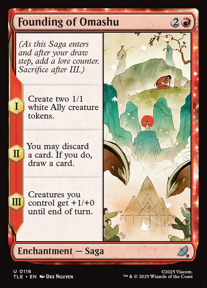 Founding of Omashu 116/317 (Avatar: The Last Airbender: Eternal-Legal)  - Foil | Good Games Morley