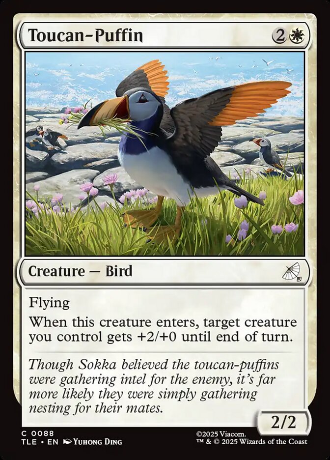 Toucan-Puffin 88/317 (Avatar: The Last Airbender: Eternal-Legal)  - Foil | Good Games Morley