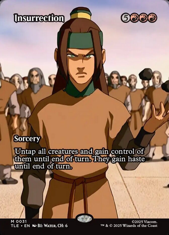 Insurrection 31/317 (Avatar: The Last Airbender: Eternal-Legal)  - Borderless | Good Games Morley