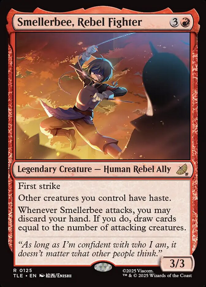 Smellerbee, Rebel Fighter 125/317 (Avatar: The Last Airbender: Eternal-Legal)  | Good Games Morley