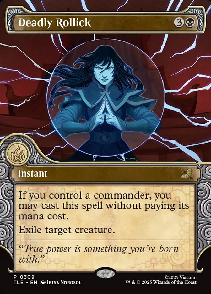 Deadly Rollick 309/317 (Avatar: The Last Airbender: Eternal-Legal)  - Showcase | Good Games Morley