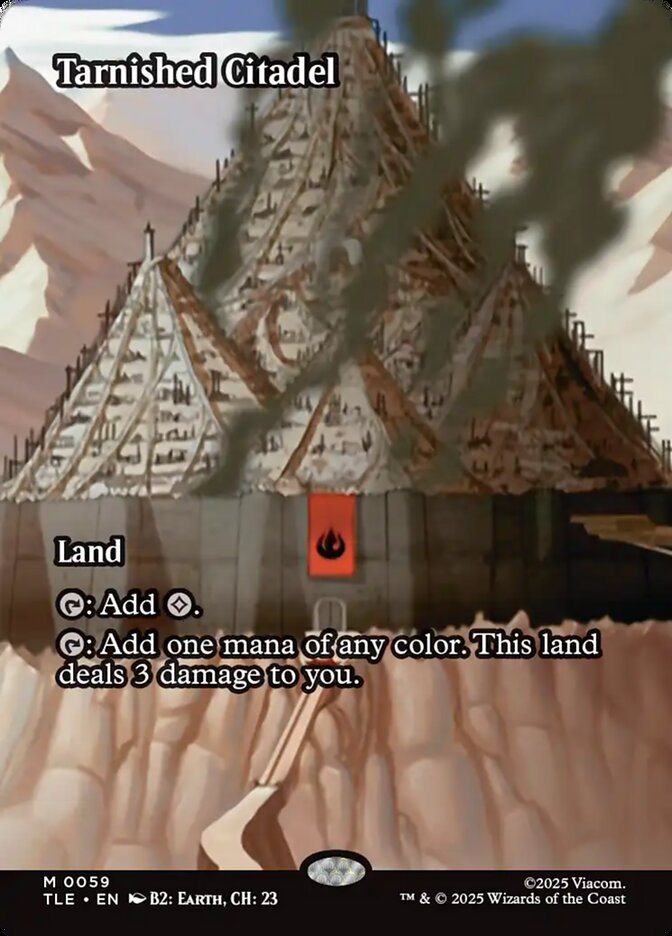 Tarnished Citadel 59/317 (Avatar: The Last Airbender: Eternal-Legal)  - Borderless Foil | Good Games Morley