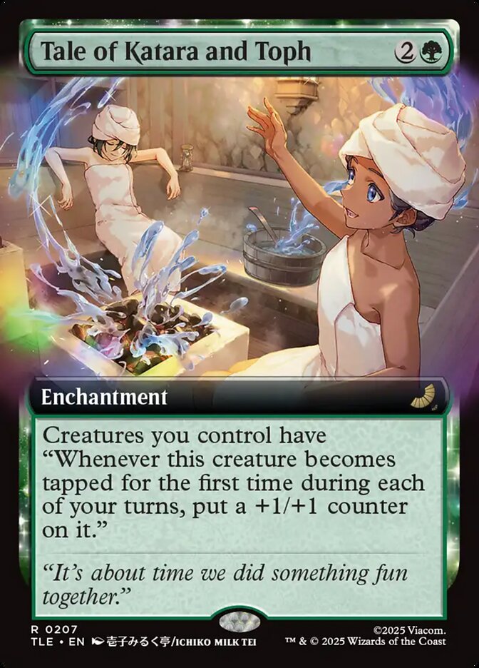 Tale of Katara and Toph 207 (Avatar: The Last Airbender: Eternal-Legal)  - Extended Art Foil | Good Games Morley