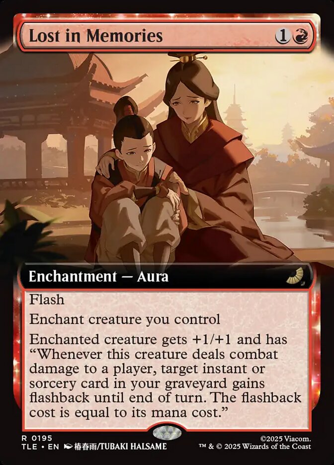 Lost in Memories 195/317 (Avatar: The Last Airbender: Eternal-Legal)  - Extended Art Foil | Good Games Morley