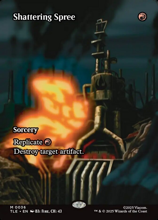 Shattering Spree 36/317 (Avatar: The Last Airbender: Eternal-Legal)  - Borderless | Good Games Morley