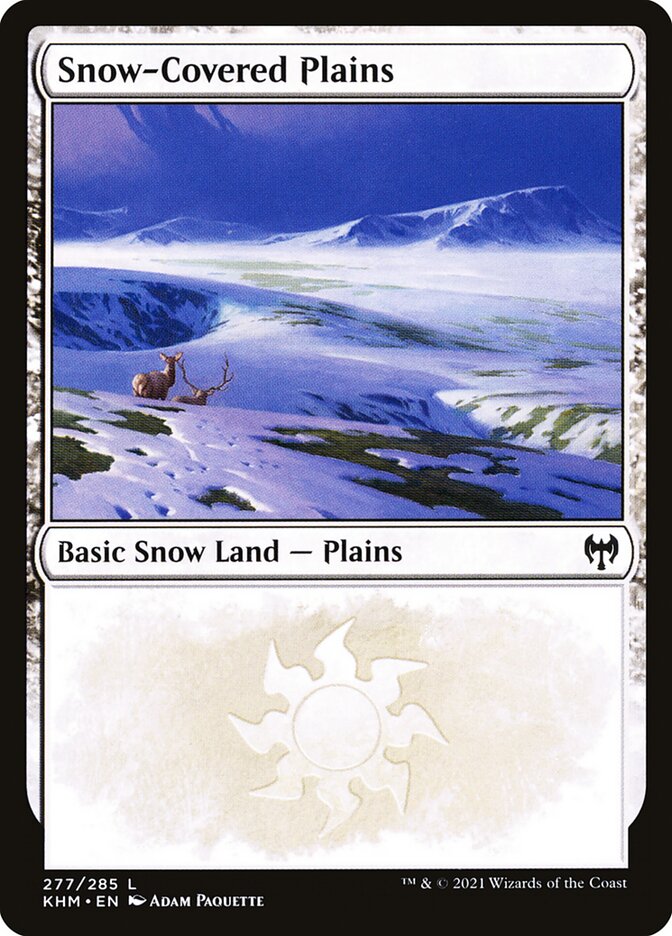 Snow-Covered Plains 277 (Kaldheim)  | Good Games Morley