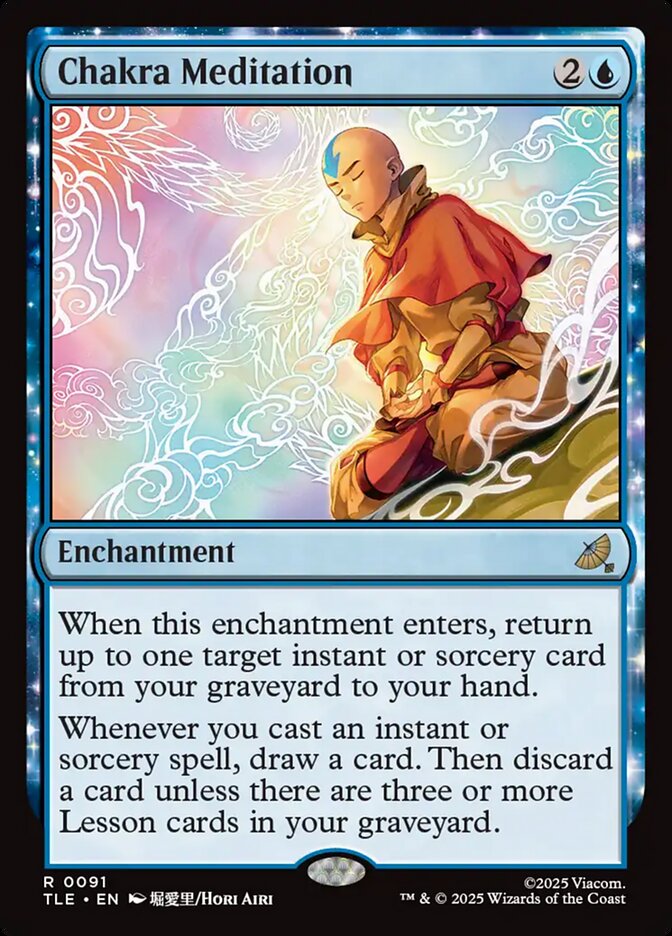 Chakra Meditation 91 (Avatar: The Last Airbender: Eternal-Legal)  - Foil | Good Games Morley