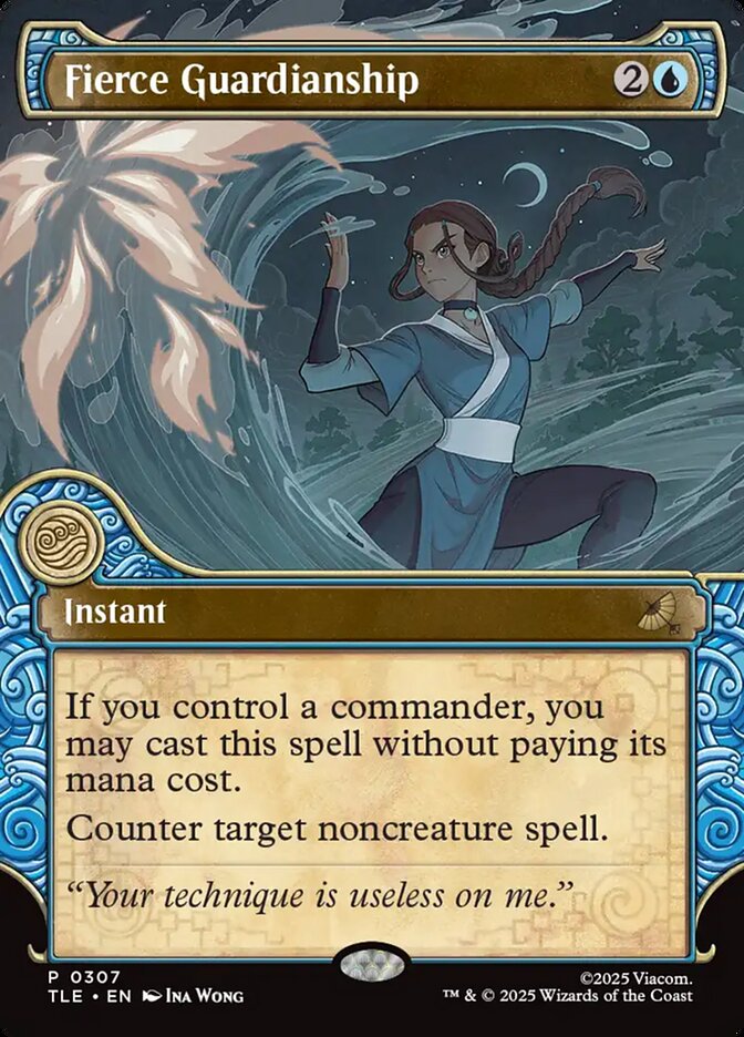 Fierce Guardianship 307/317 (Avatar: The Last Airbender: Eternal-Legal)  - Showcase | Good Games Morley