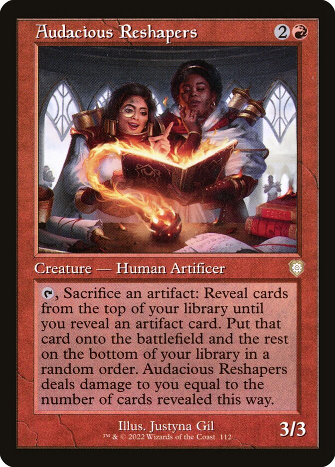 Audacious Reshapers 112 (Commander: The Brothers' War)  | Good Games Morley