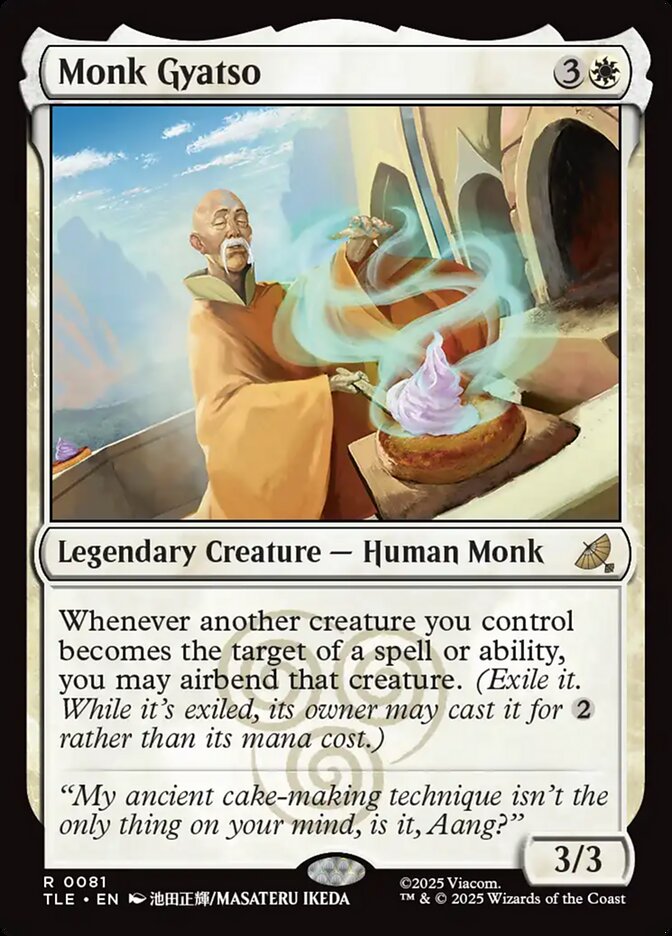 Monk Gyatso 81/317 (Avatar: The Last Airbender: Eternal-Legal)  | Good Games Morley