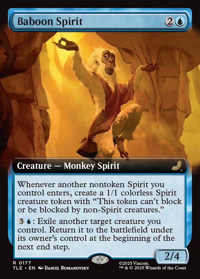 Baboon Spirit 177/317 (Avatar: The Last Airbender: Eternal-Legal)  - Extended Art Foil | Good Games Morley