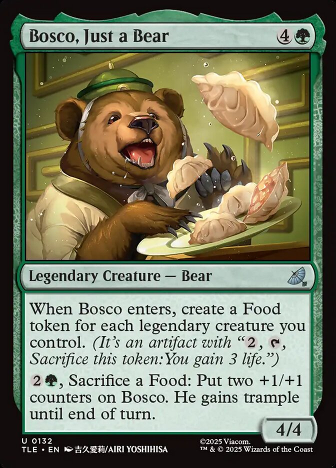 Bosco, Just a Bear 132/317 (Avatar: The Last Airbender: Eternal-Legal)  - Foil | Good Games Morley