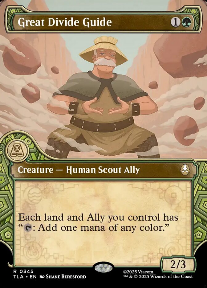 Great Divide Guide  345/286 (Avatar: The Last Airbender)  - Showcase Foil | Good Games Morley