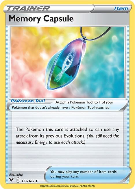 Memory Capsule 155/185 (SWSH04: Vivid Voltage)  | Good Games Morley