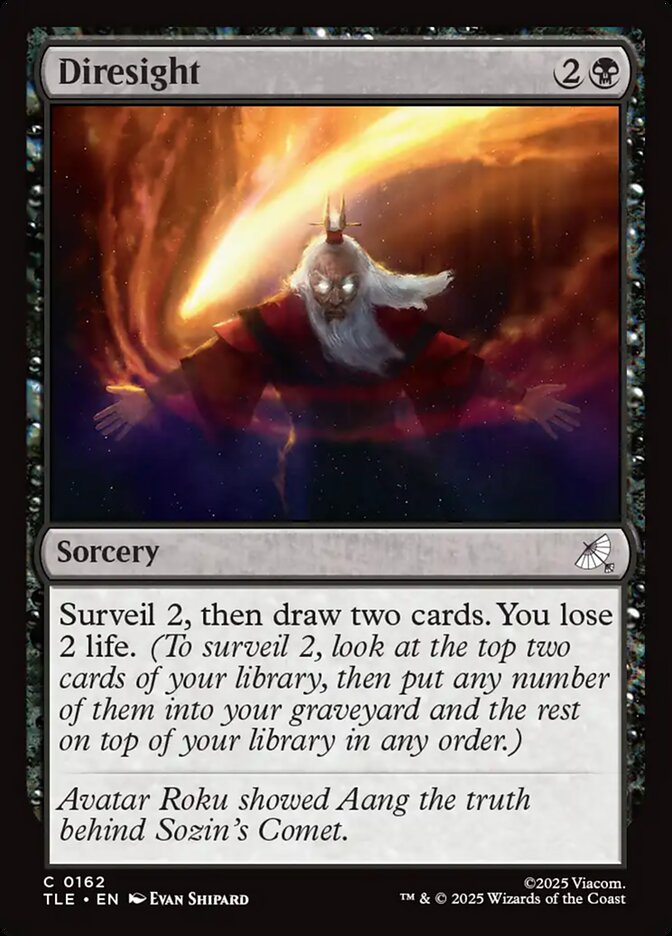 Diresight 162/317 (Avatar: The Last Airbender: Eternal-Legal)  - Foil | Good Games Morley