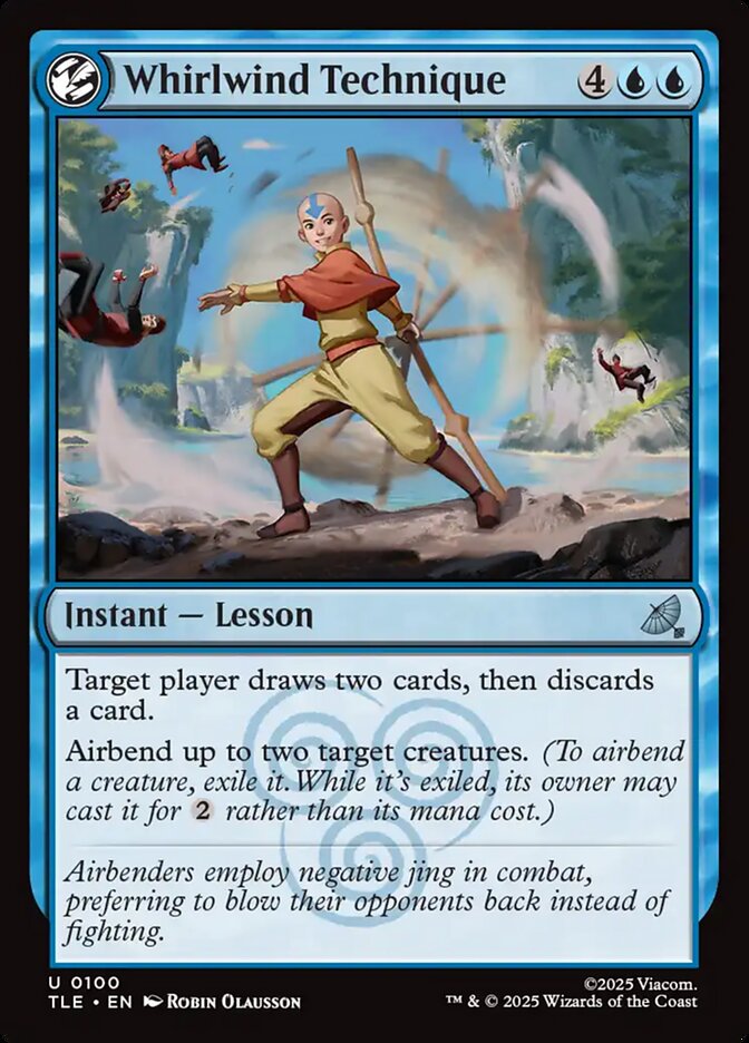 Whirlwind Technique 100/317 (Avatar: The Last Airbender: Eternal-Legal)  - Foil | Good Games Morley