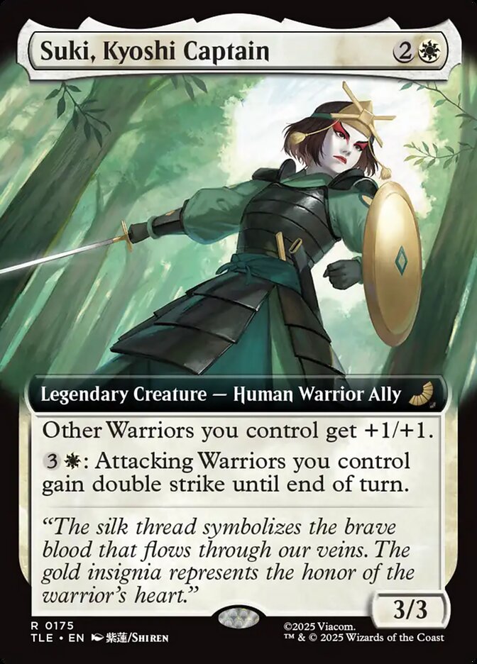 Suki, Kyoshi Captain 175 (Avatar: The Last Airbender: Eternal-Legal)  - Extended Art  | Good Games Morley