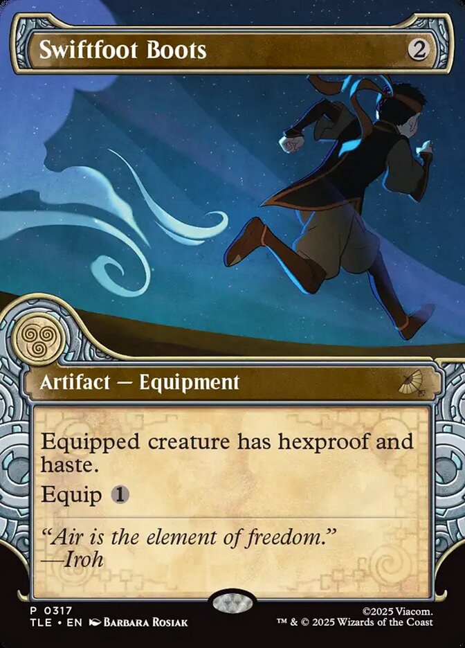 Swiftfoot Boots 317/317 (Avatar: The Last Airbender: Eternal-Legal)  - Showcase | Good Games Morley