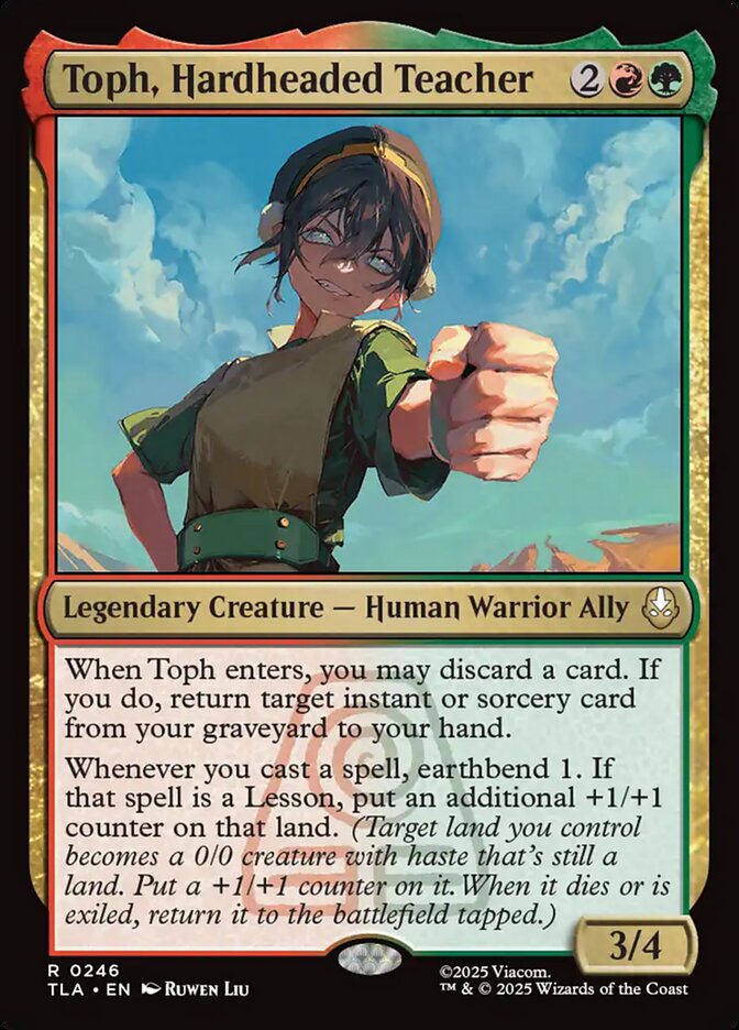 Toph, Hardheaded Teacher 246/286 (Avatar: The Last Airbender)  | Good Games Morley