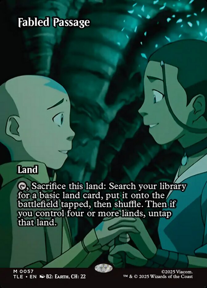 Fabled Passage 57/317 (Avatar: The Last Airbender: Eternal-Legal)  - Borderless | Good Games Morley