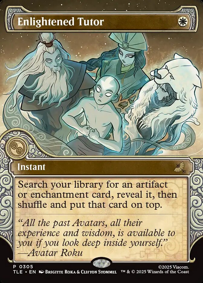 Enlightened Tutor 305/317 (Avatar: The Last Airbender: Eternal-Legal)  - Showcase | Good Games Morley