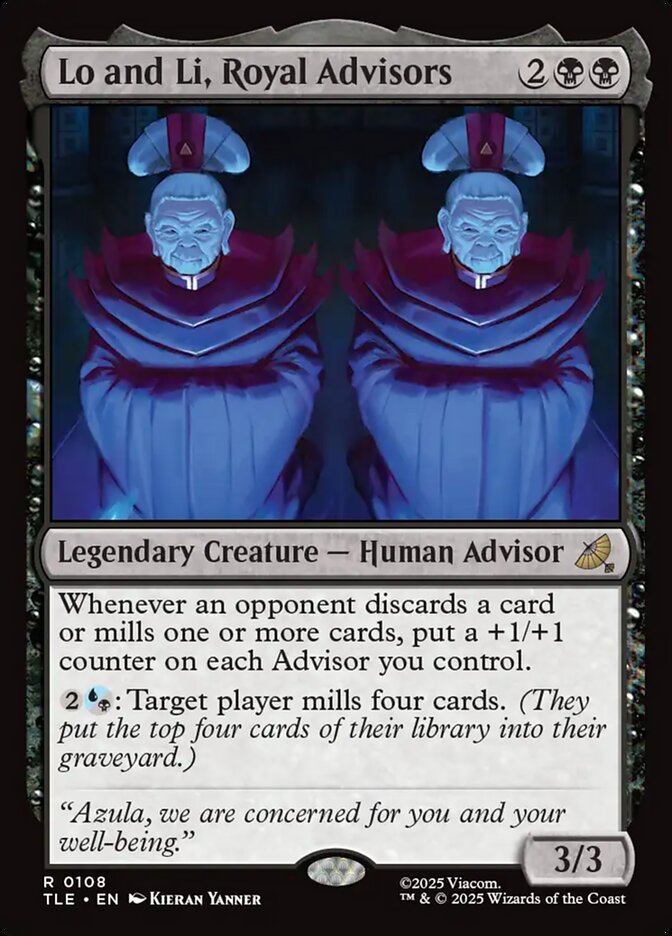 Lo and Li, Royal Advisors 108/317 (Avatar: The Last Airbender: Eternal-Legal)  | Good Games Morley