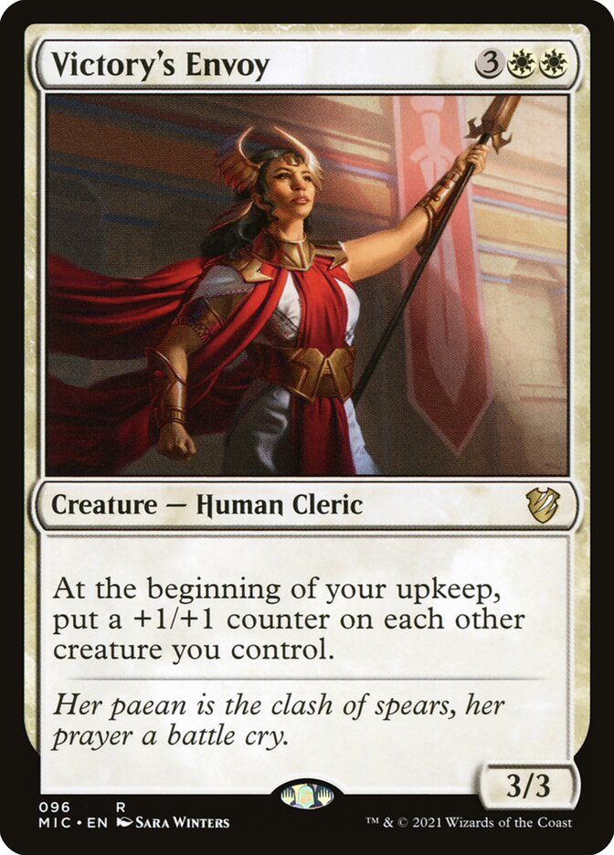 Victory's Envoy 96/38 (Commander: Innistrad: Midnight Hunt)  | Good Games Morley