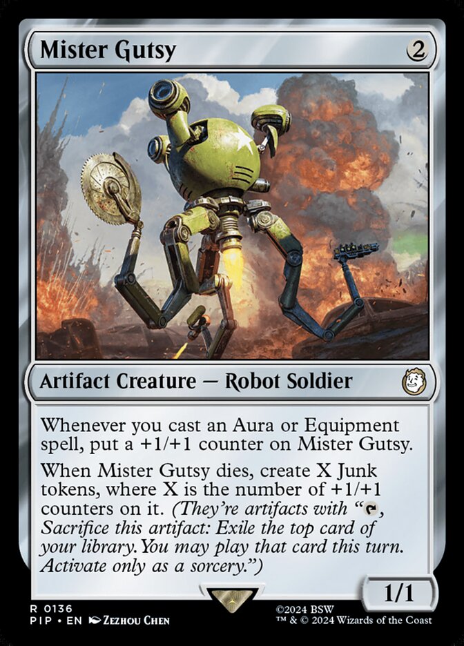 Mister Gutsy 136/326 (Universes Beyond: Fallout)  | Good Games Morley