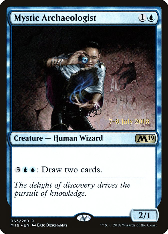 Mystic Archaeologist 63s/95 (Prerelease Cards)  - Foil | Good Games Morley