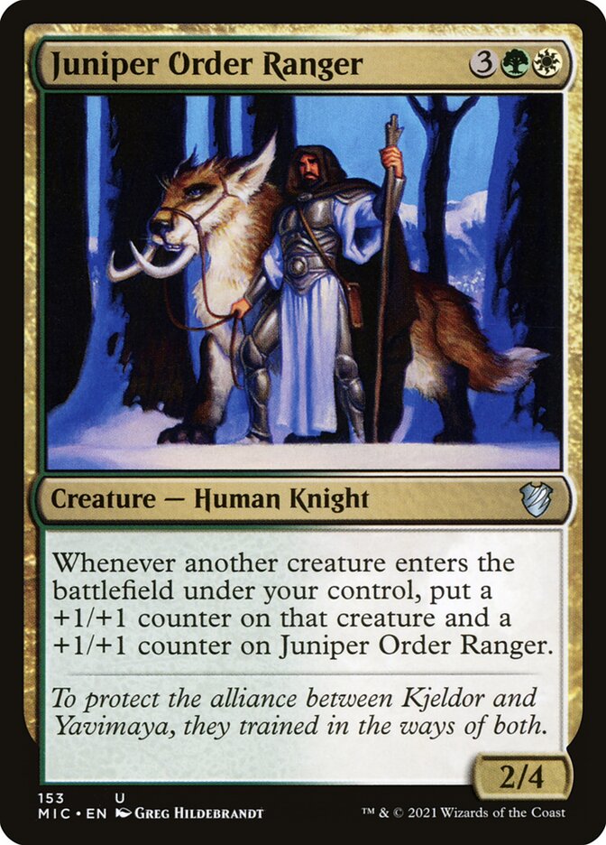 Juniper Order Ranger 153/38 (Commander: Innistrad: Midnight Hunt)  | Good Games Morley