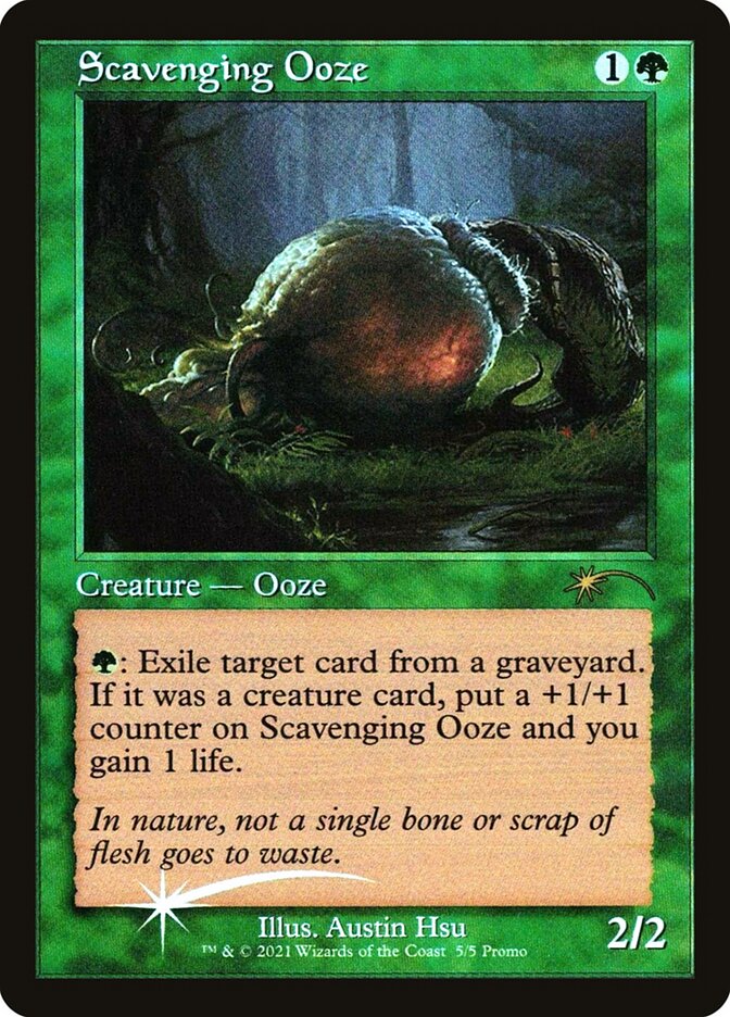 Scavenging Ooze Retro Frame 5 (WPN & Gateway Promos)  - Foil | Good Games Morley