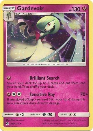Gardevoir 141/214 (Miscellaneous Cards & Products)  - Cosmo Holofoil | Good Games Morley